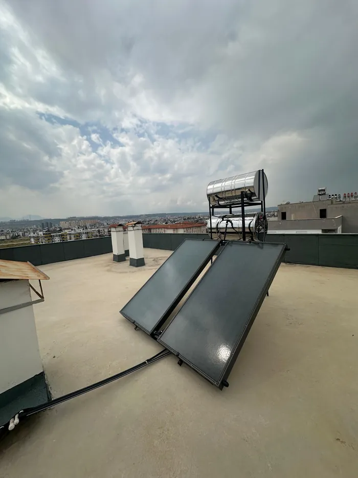 Antalya güneş enerjili su ısıtma kolektörü kurulumu 1