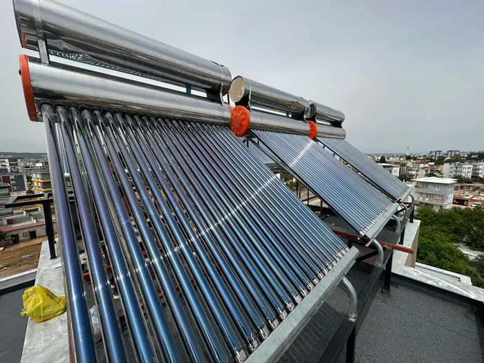 Antalya güneş enerjili su ısıtma kolektörü kurulumu 2