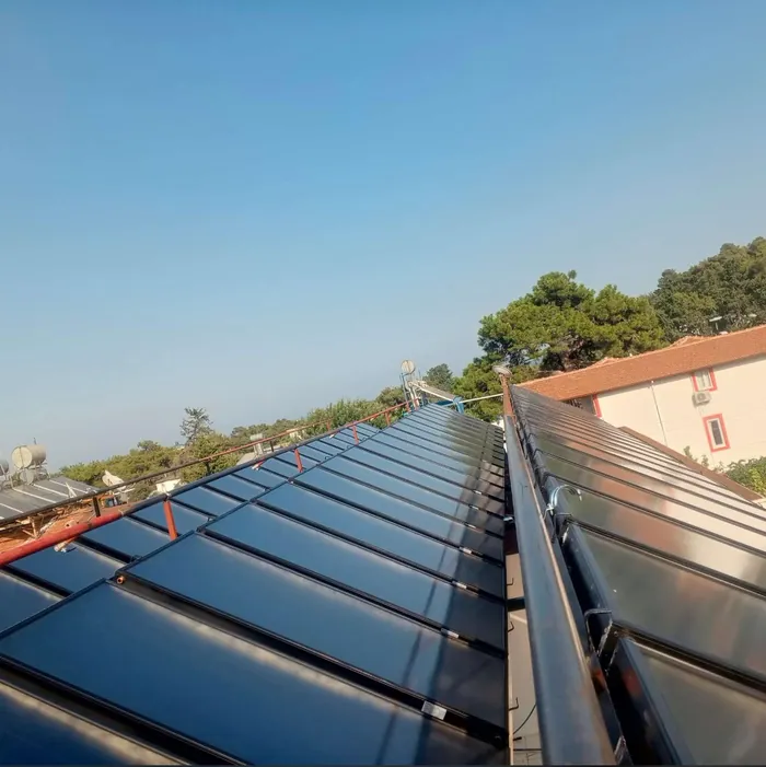 Antalya güneş enerjili su ısıtma kolektörü kurulumu 6