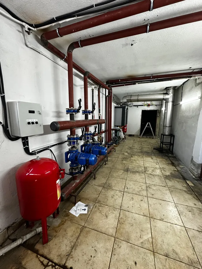 Antalya merkezi sistem kazan dairesi mekanik tesisat uygulaması 7
