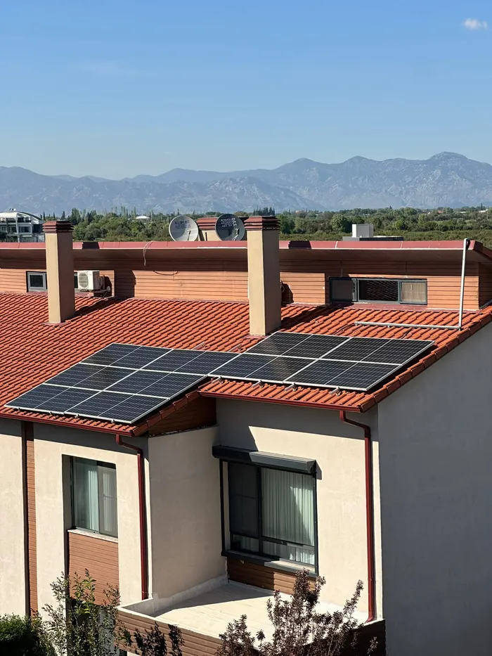 Antalya fotovoltaik güneş enerjisi santrali panel kurulumu 5