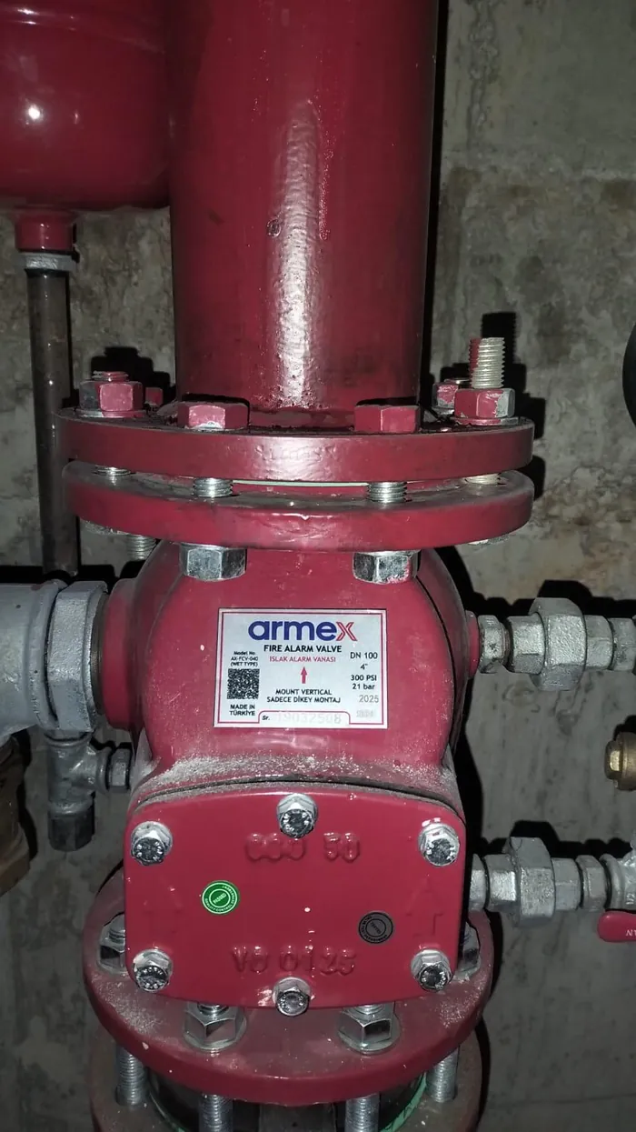 Antalya yangın tesisatı, sprinkler ve yangın pompa grubu uygulaması 7